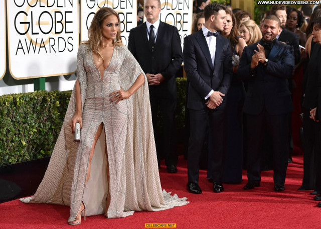Jennifer Lopez Golden Globe Awards Cleavage Celebrity Sex Sexy Awards