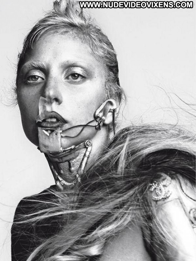 Lady Gaga Vogue Magazine Babe Singer Toples Celebrity Shirt Photo