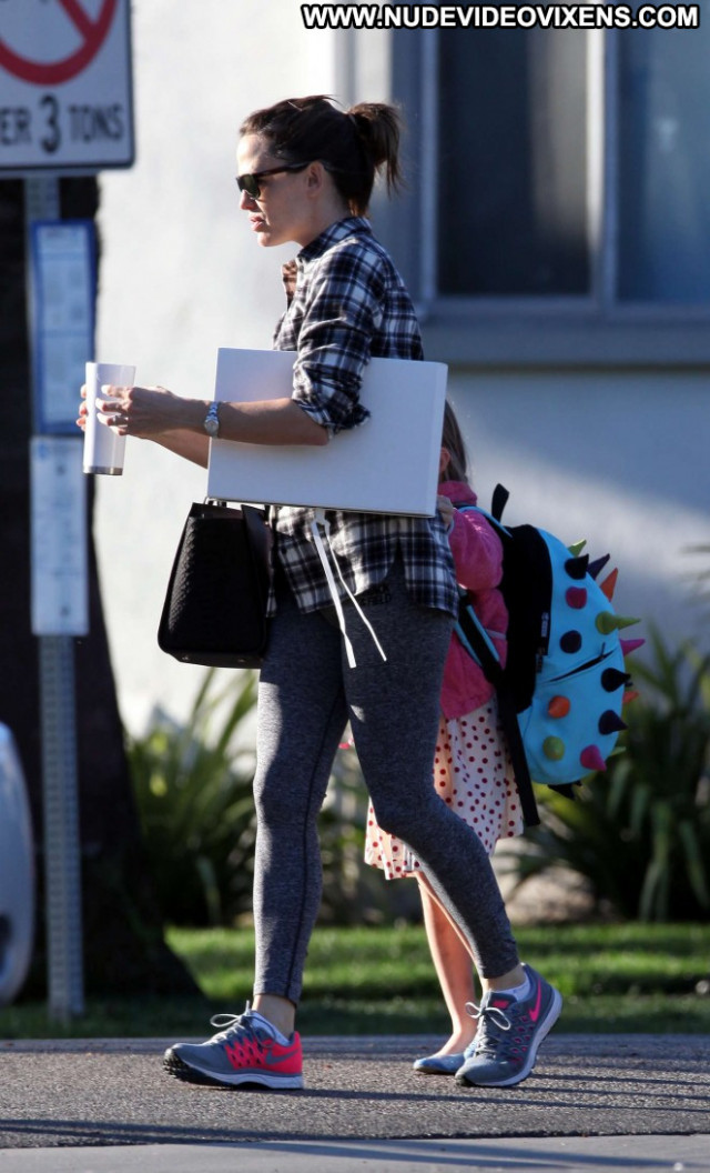 Jennifer Garner Los Angeles Celebrity Babe Paparazzi Posing Hot Los