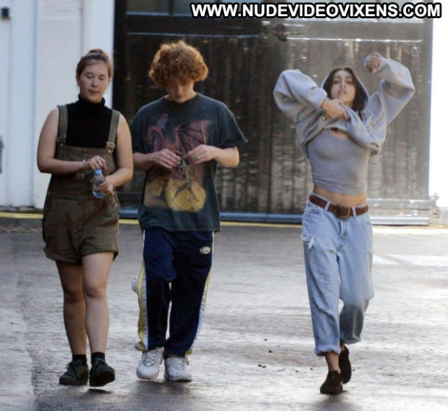 Lourdes Leon Celebrity London Paparazzi Posing Hot Babe Beautiful