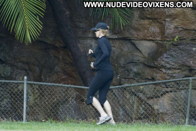 Nicole Kidman Paparazzi Beautiful Celebrity Jogging Posing Hot Babe
