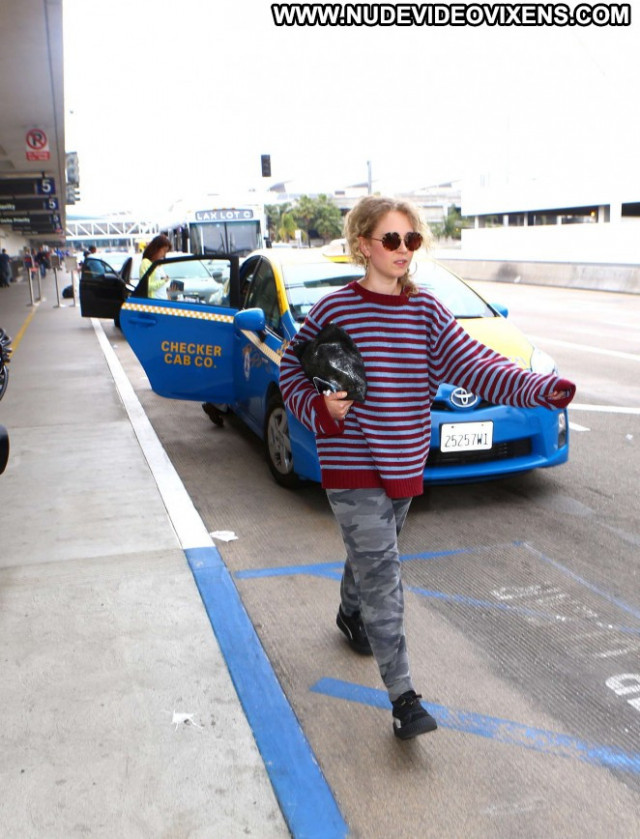 Juno Temple Lax Airport Celebrity Angel Lax Airport Posing Hot