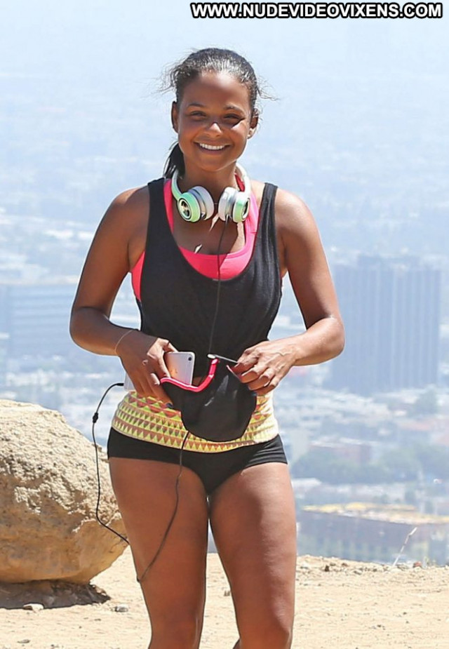 Christina Milian Los Angeles Babe Beautiful Angel Workout Los Angeles