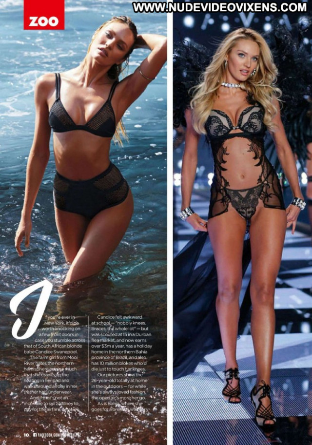 Candice Swanepoel Celebrity Magazine Australia Posing Hot Beautiful