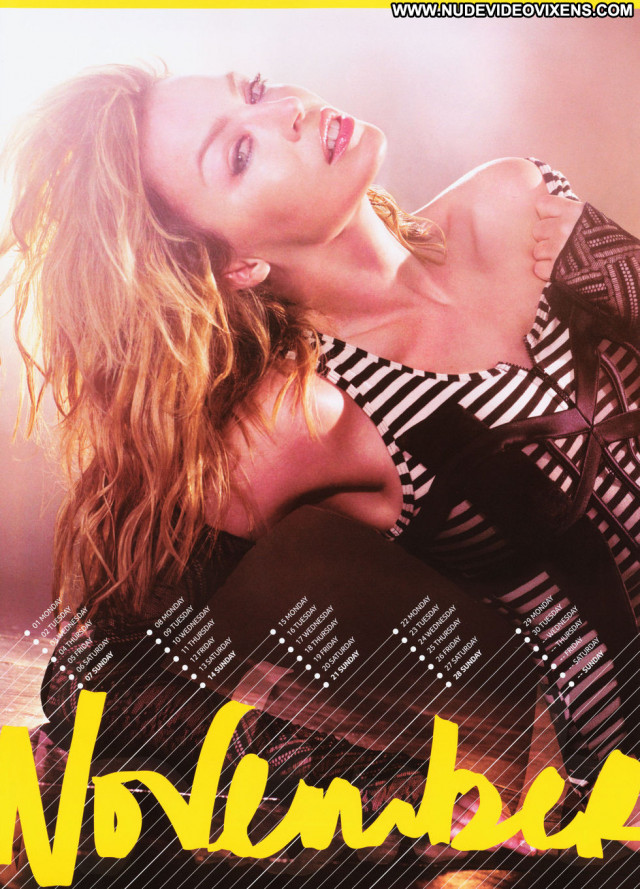 Kylie Minogue Posing Hot Celebrity Paparazzi Beautiful Babe Calendar