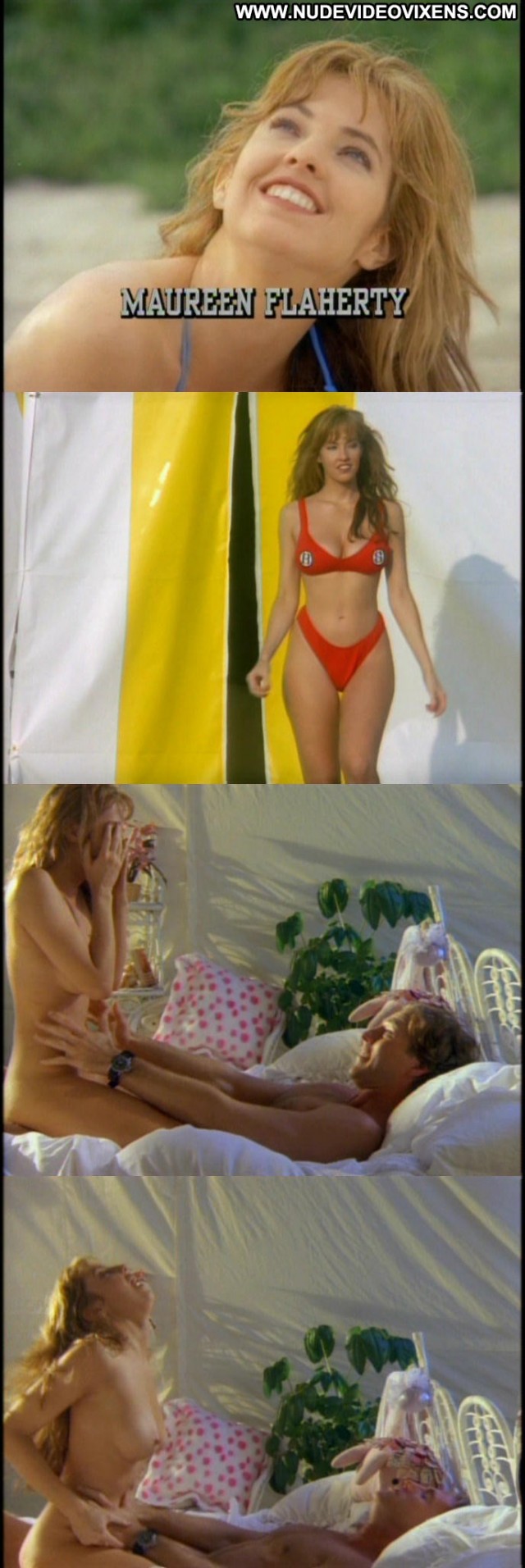 Maureen Flaherty Bikini Squad Medium Tits Celebrity Stunning Blonde