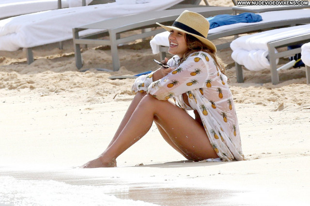 Jessica Alba No Source Candids Bikini Beautiful Hawaii Posing Hot