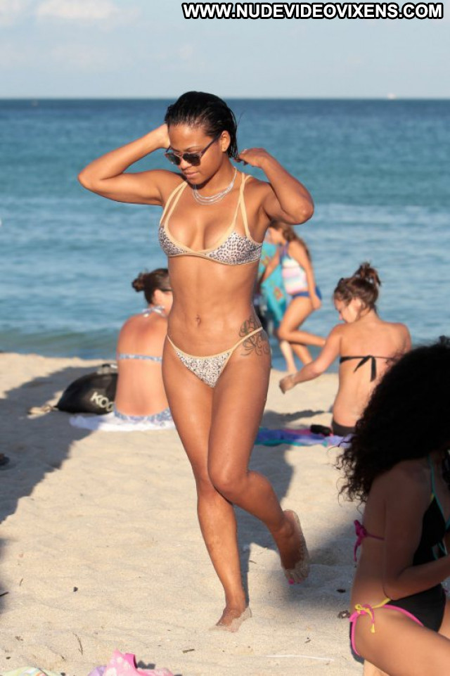 Christina Milian No Source Hot Celebrity Babe Beautiful Bikini Posing