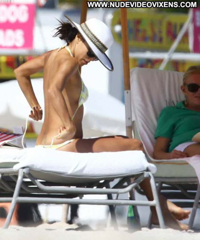 Eva Longoria Babe Bikini Posing Hot Celebrity Beautiful