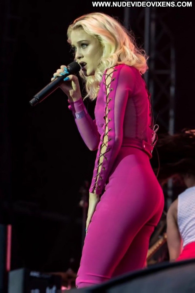 Zara Larsson No Source Bodysuit Sexy Posing Hot Singer Celebrity