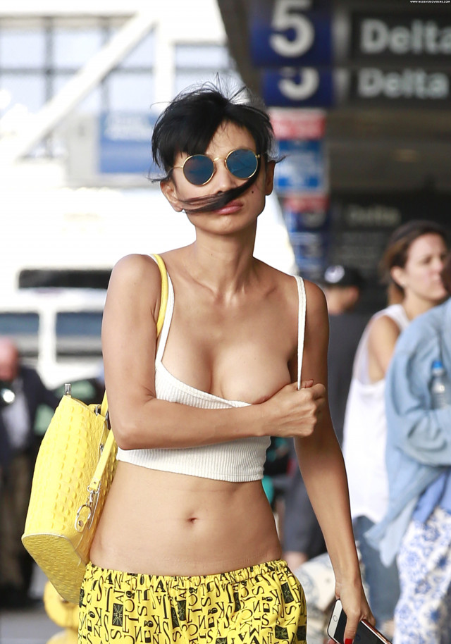 Bai Ling No Source Braless Beautiful Perfect Chinese American Posing