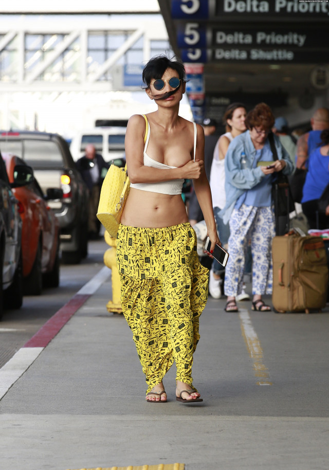 Bai Ling No Source Braless Beautiful American Perfect Babe Celebrity