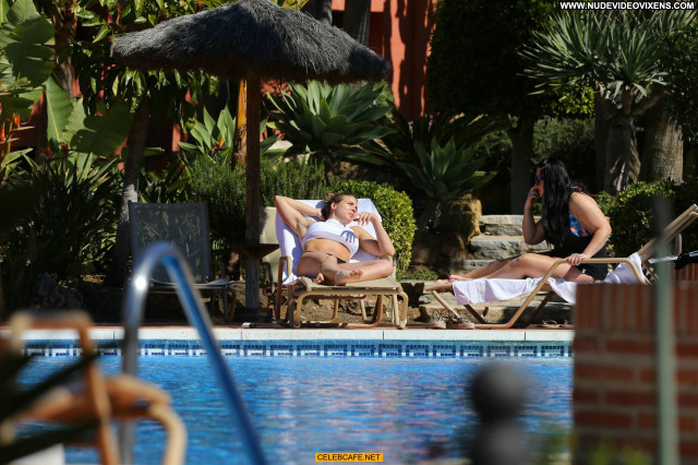 Gemma Atkinson No Source Pool Bikini Celebrity Poolside Beautiful