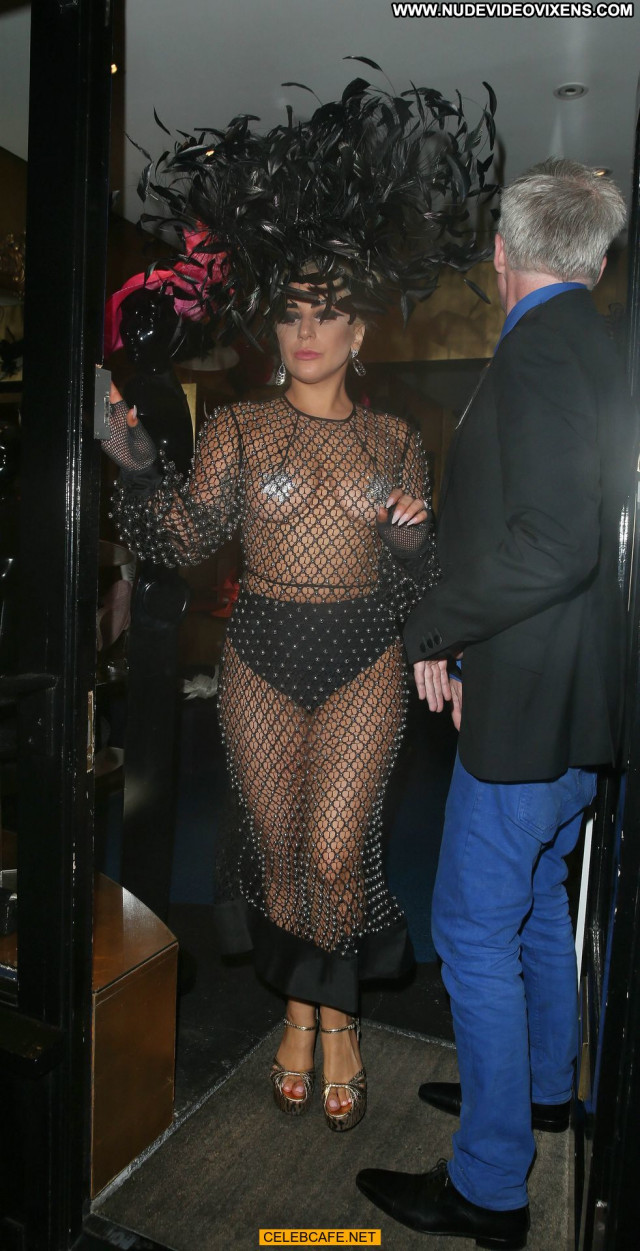 Lady Gaga No Source Toples Pasties Posing Hot Beautiful Babe Topless