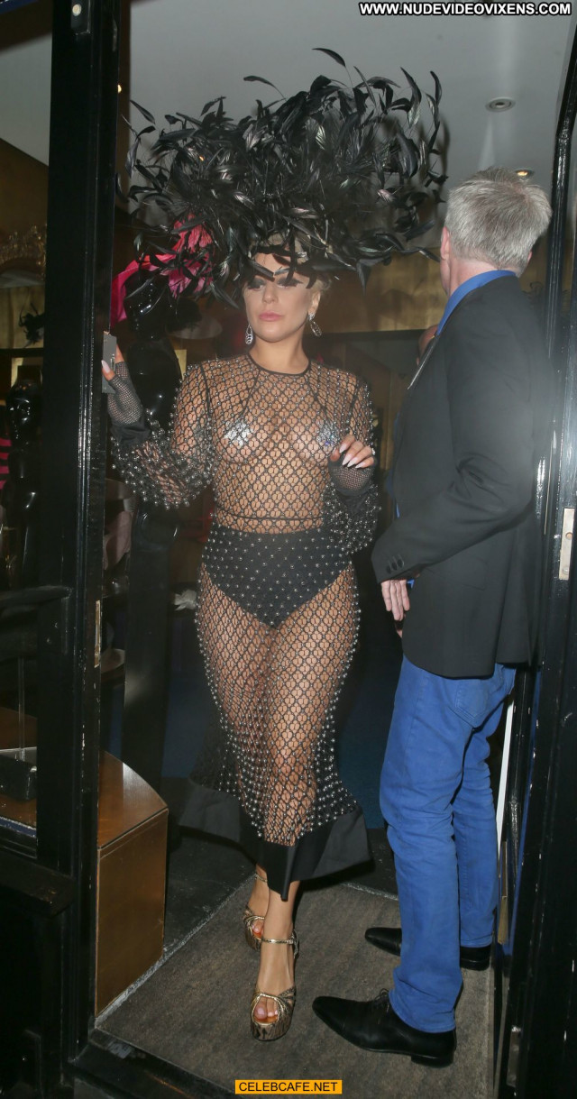 Lady Gaga No Source Gag Babe Beautiful Topless Pasties Celebrity