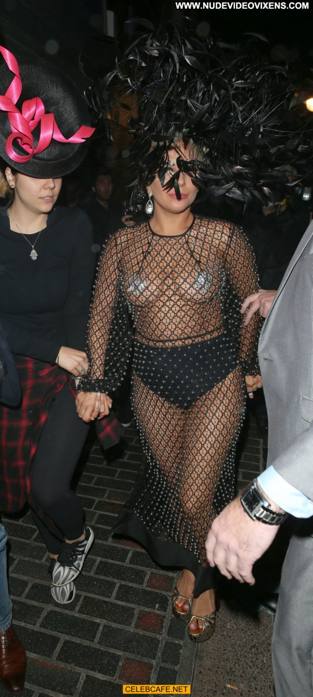 Lady Gaga No Source Toples London Gag Pasties Beautiful Babe