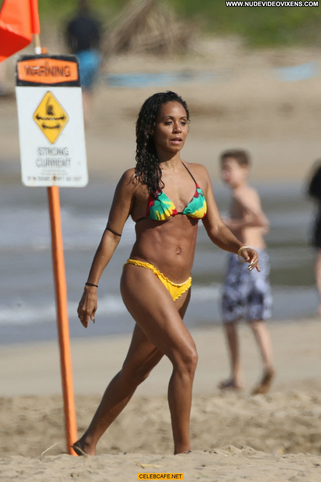 Jada Pinkett Smith No Source Bikini Babe Hawaii Beautiful Celebrity