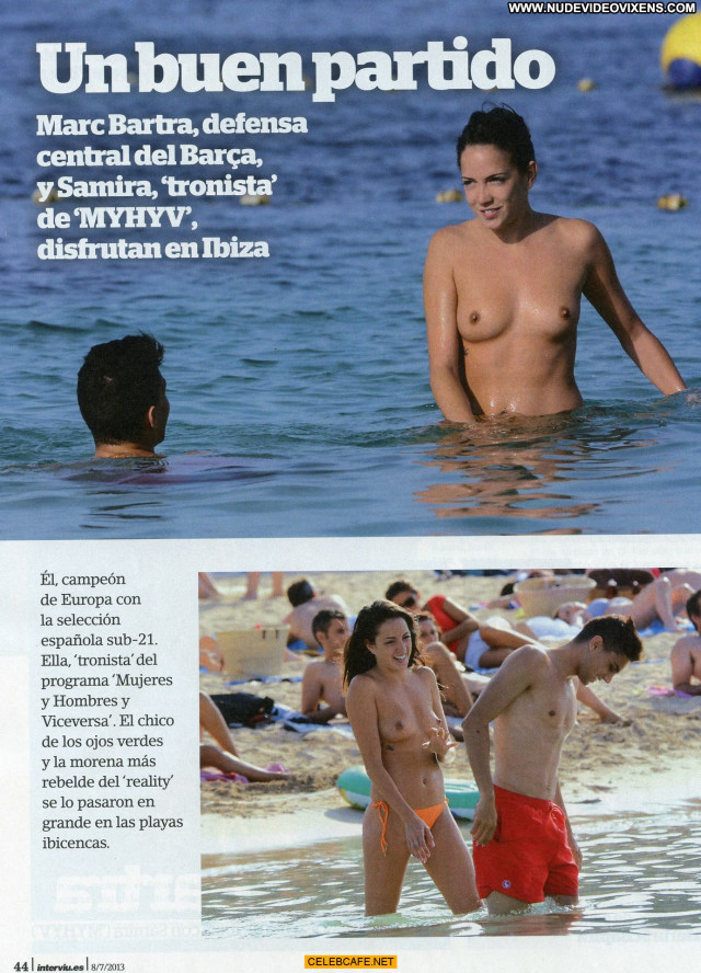 Samira Salome No Source Ibiza Babe Topless Toples Posing Hot