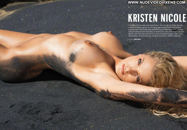 Kristen Nicole The Beach Blonde Nude Gorgeous Babe Beach Shaved