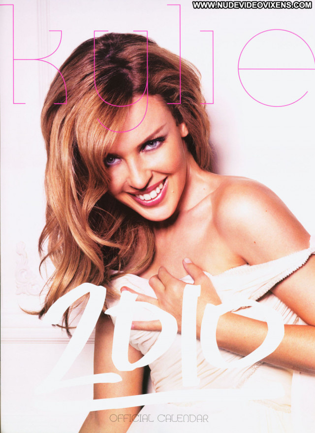 Kylie Minogue Paparazzi Calendar Beautiful Celebrity Babe Posing Hot