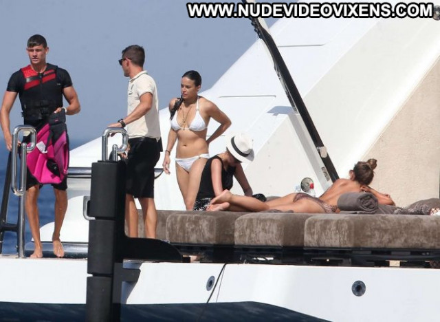 Michelle Rodriguez No Source Celebrity Babe Paparazzi Beautiful Yacht