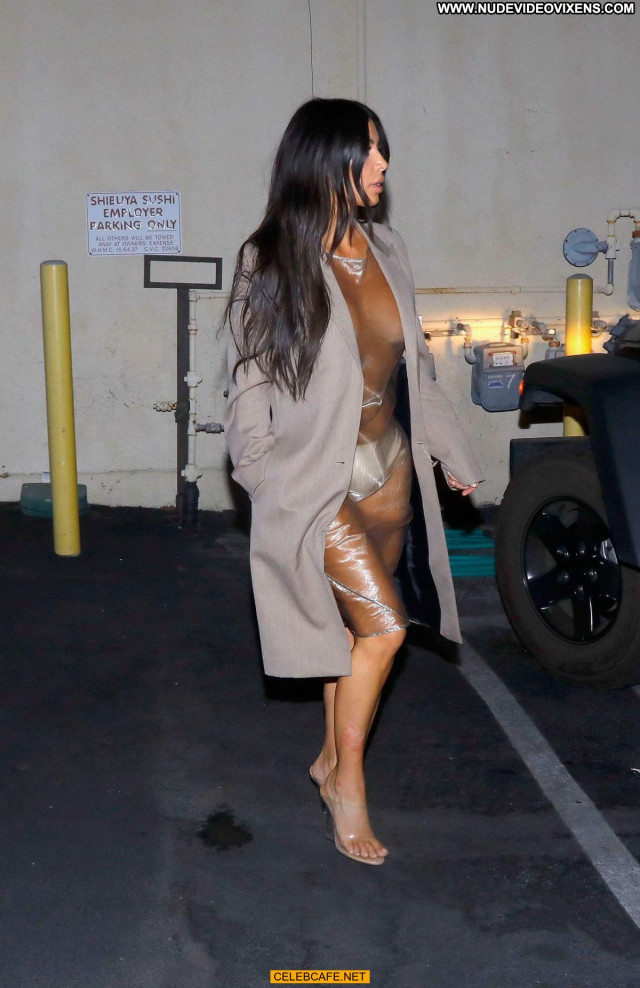 Kim Kardashian No Source Beautiful Posing Hot Babe See Through Whore