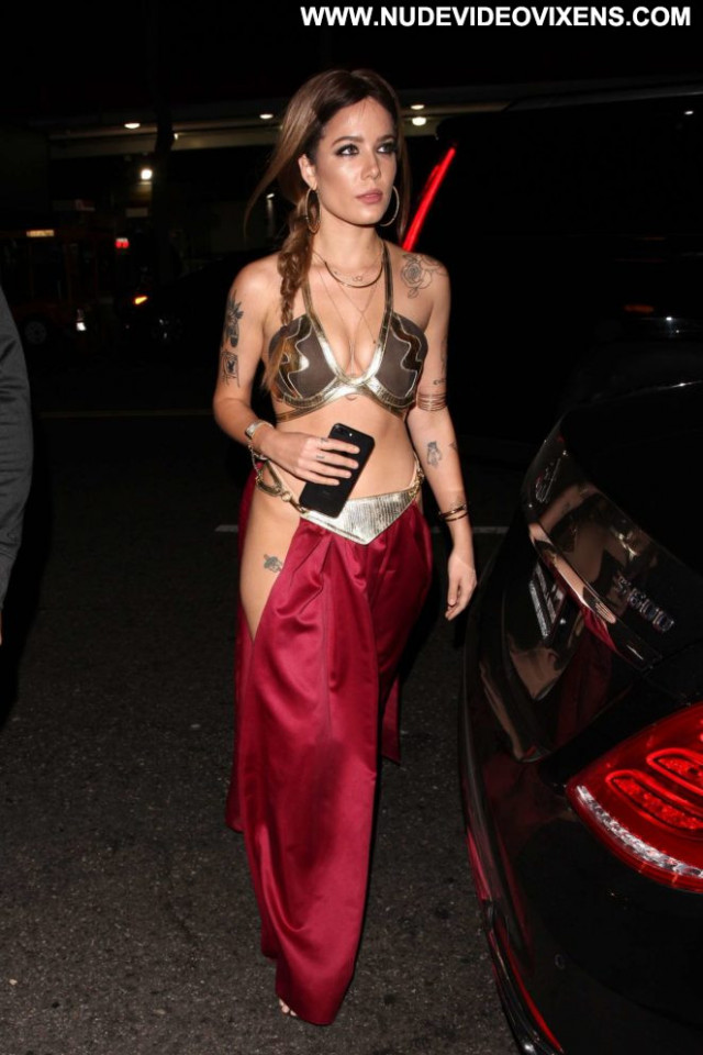 Halsey Halloween Party Celebrity Hollywood Party Halloween Posing Hot