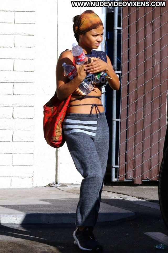 Christina Milian Studio City Paparazzi Beautiful Celebrity Posing Hot