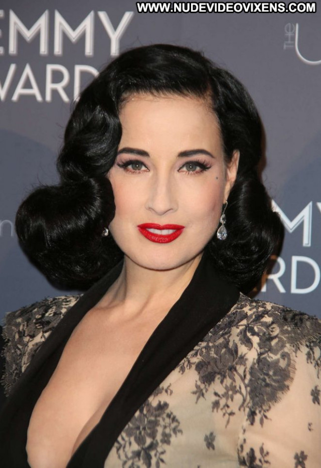 Dita Von Teese Emmy Awards Celebrity Nyc Awards Beautiful Paparazzi