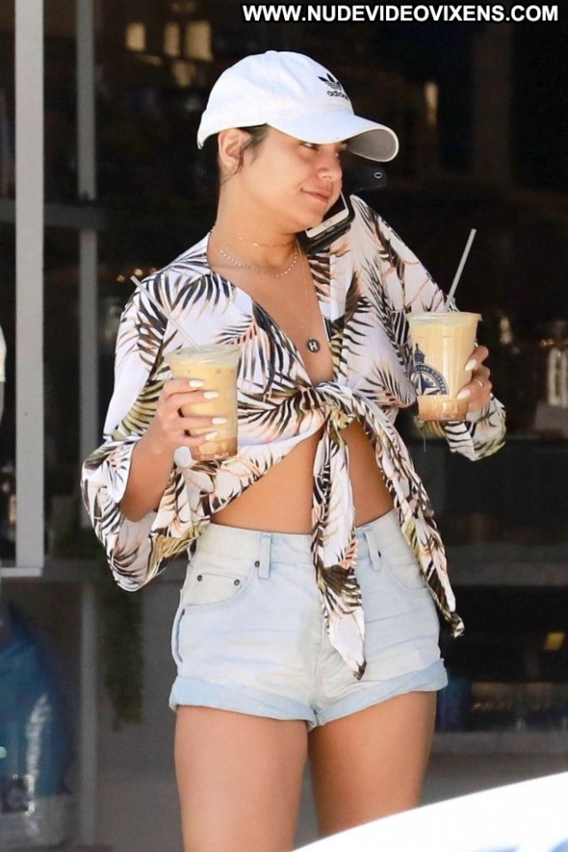 Vanessa Hudgens Studio City Denim Paparazzi Posing Hot Babe Beautiful