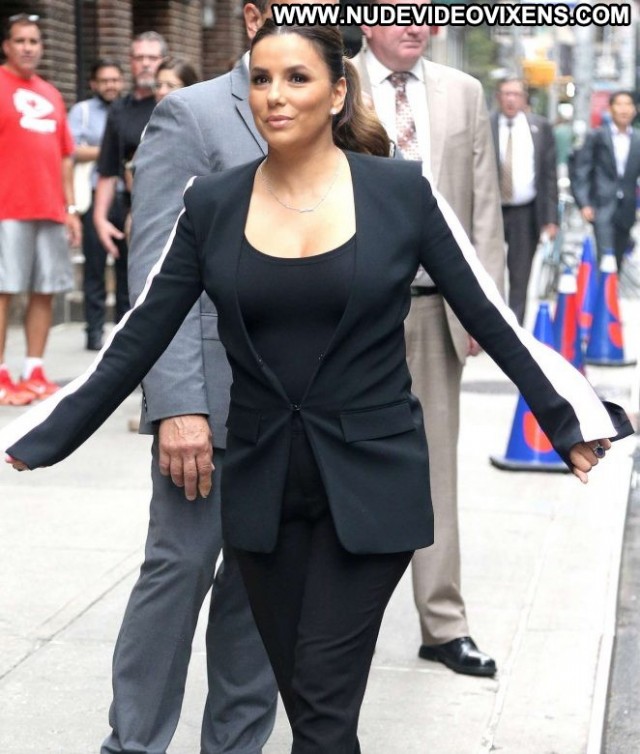 Eva Longoria New York  Celebrity Beautiful Posing Hot Paparazzi New