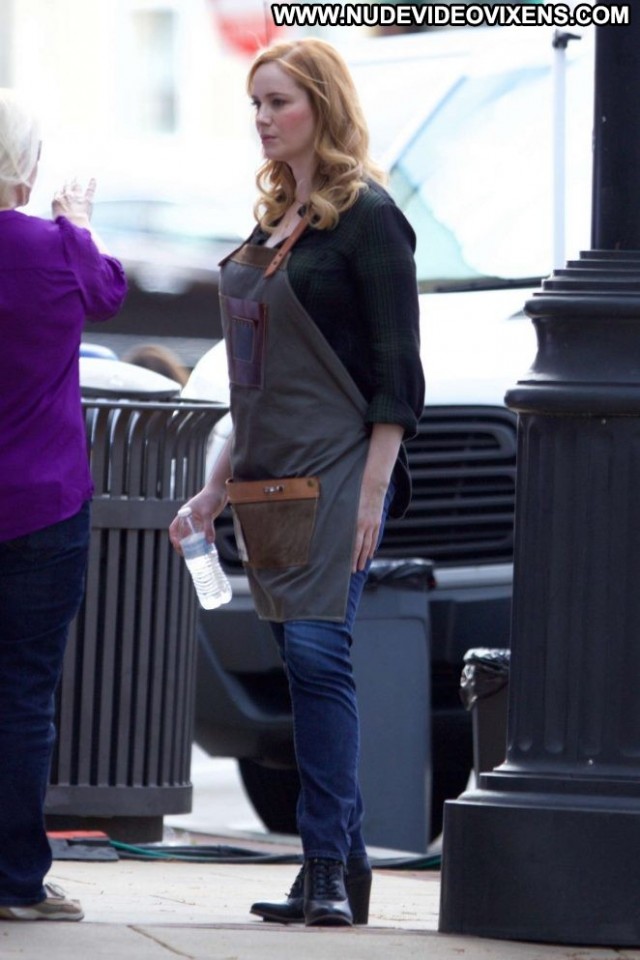 Christina Hendricks No Source Celebrity Paparazzi Posing Hot