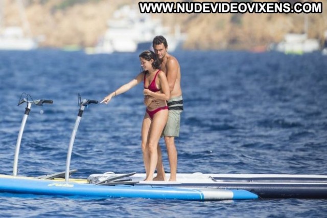 Sara Sampaio No Source Celebrity Posing Hot Yacht Beautiful Bikini