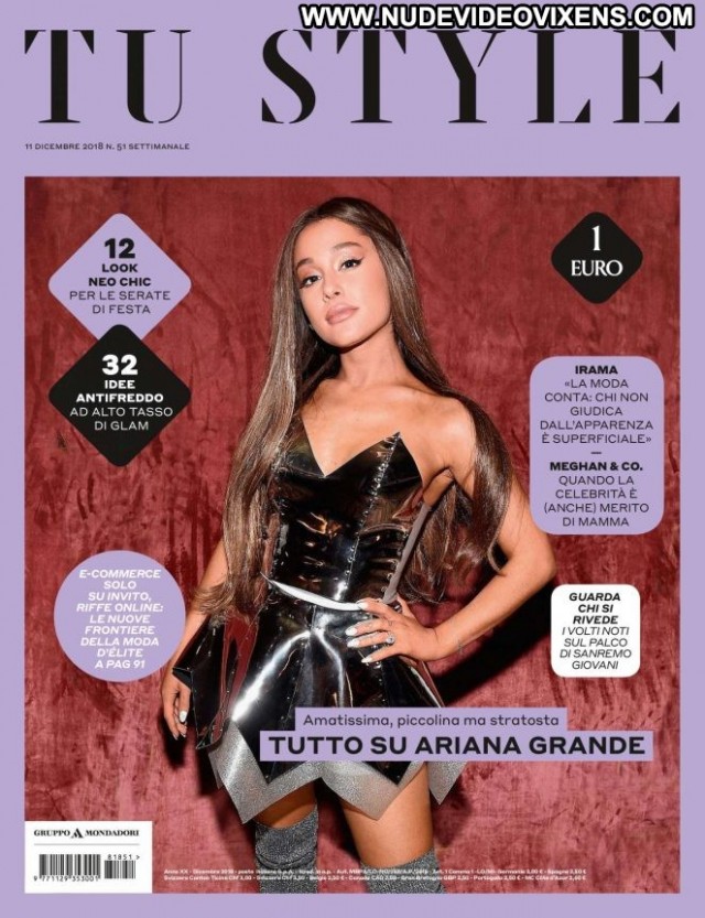 Ariana Grande Style Magazine Beautiful Posing Hot Celebrity Paparazzi