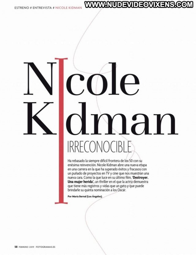 Nicole Kidman S Magazine  Posing Hot Beautiful Magazine Babe