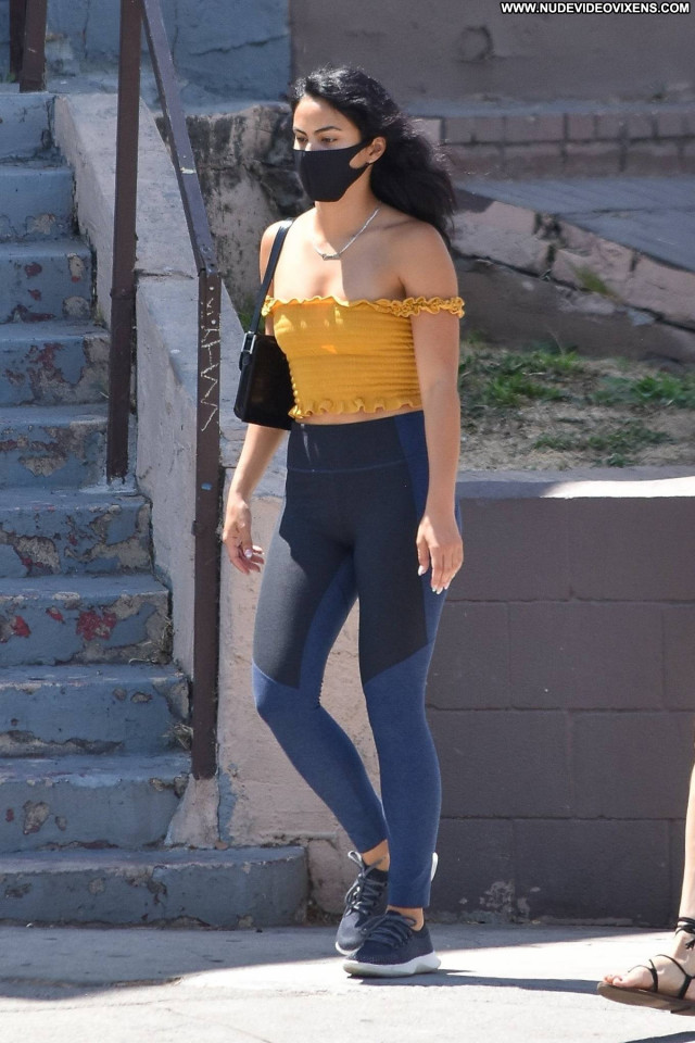 Camila Mendes Los Angeles Posing Hot Paparazzi Babe Celebrity