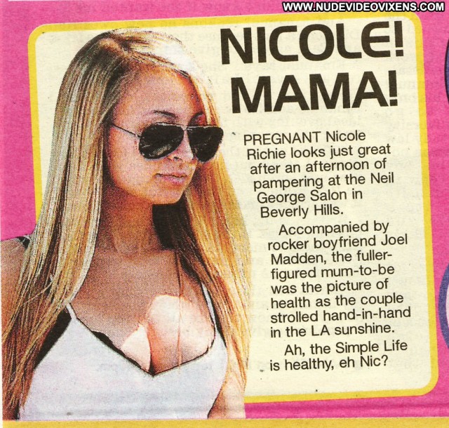Nicole Richie No Source Pregnant Babe Celebrity Posing Hot Beautiful